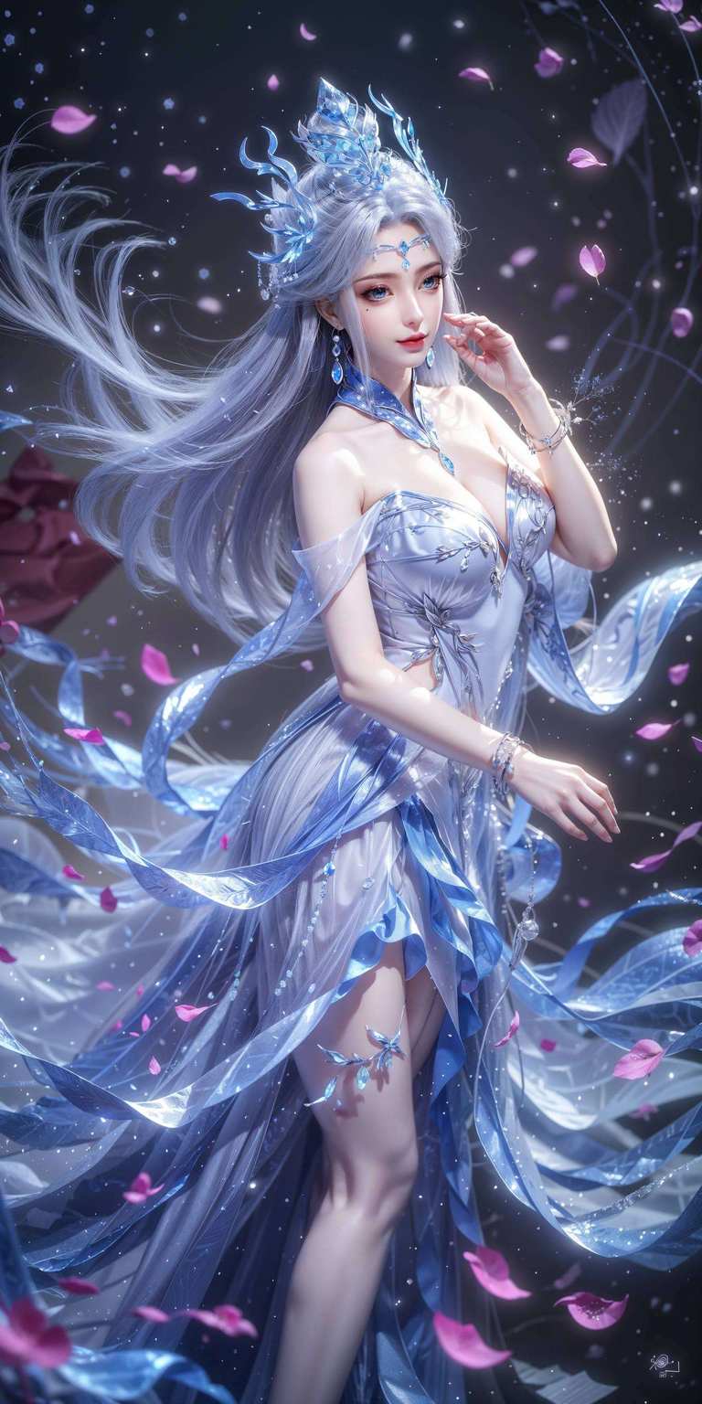 她的身影更是灵动迷人她是《百炼成神》中的绝世美女