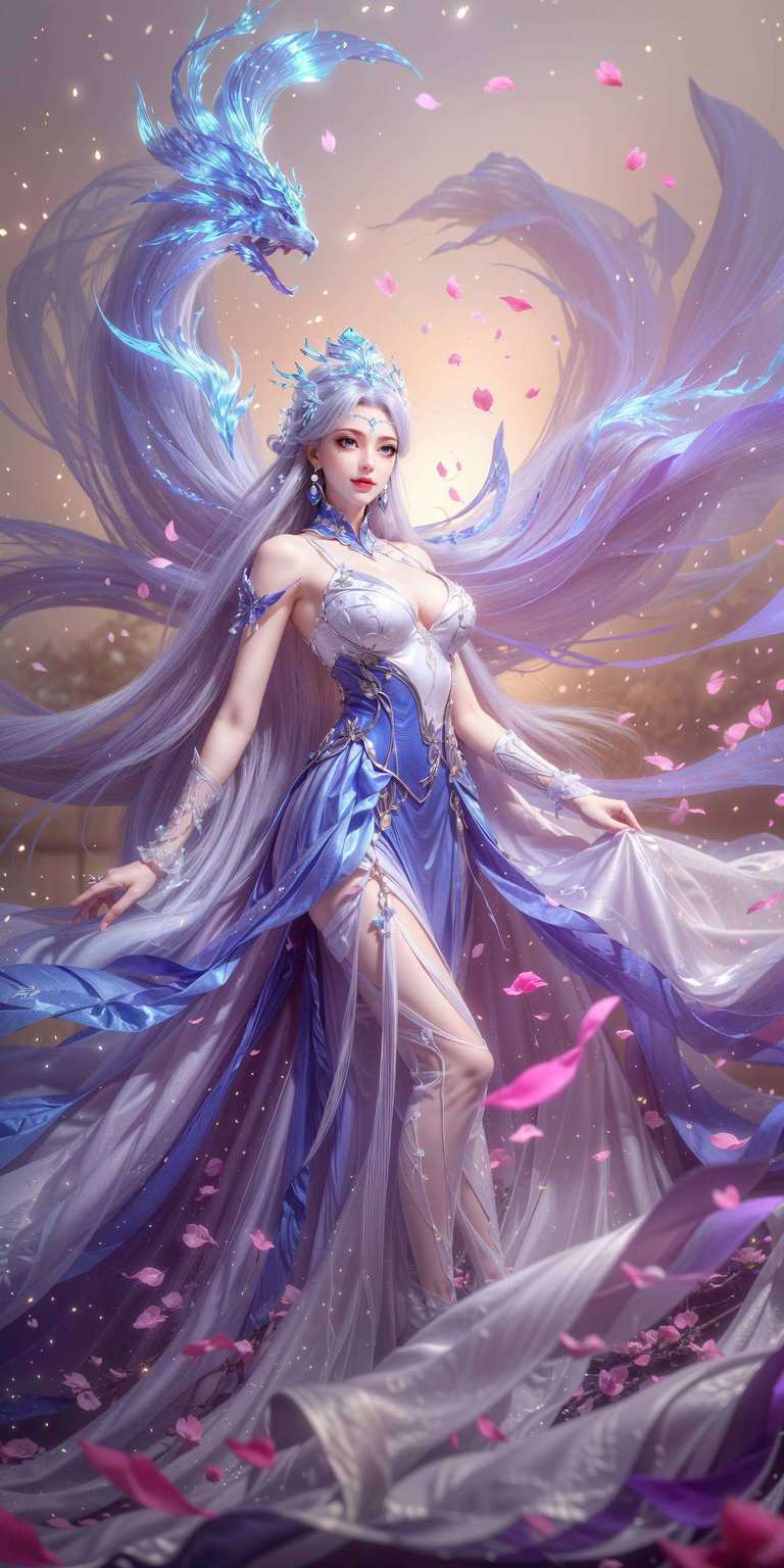 手机桌面控们这回来了两款超美的壁纸大秀！宁雨蝶壁纸和百炼成神壁纸