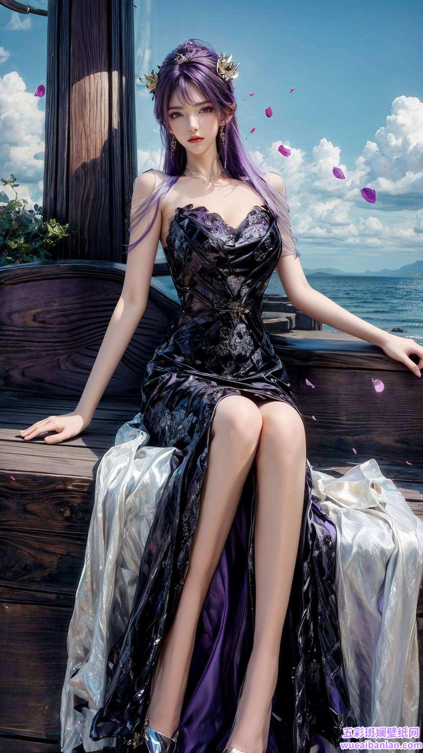 漫步在国漫的绚丽天穹之下在这动漫美女的画廊中