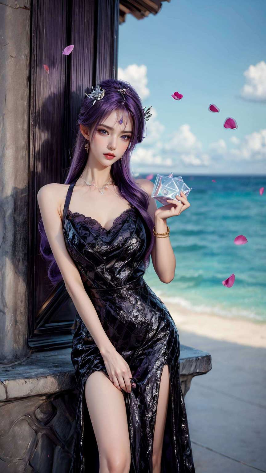 这些壁纸这边有手握星辰的玄月公主