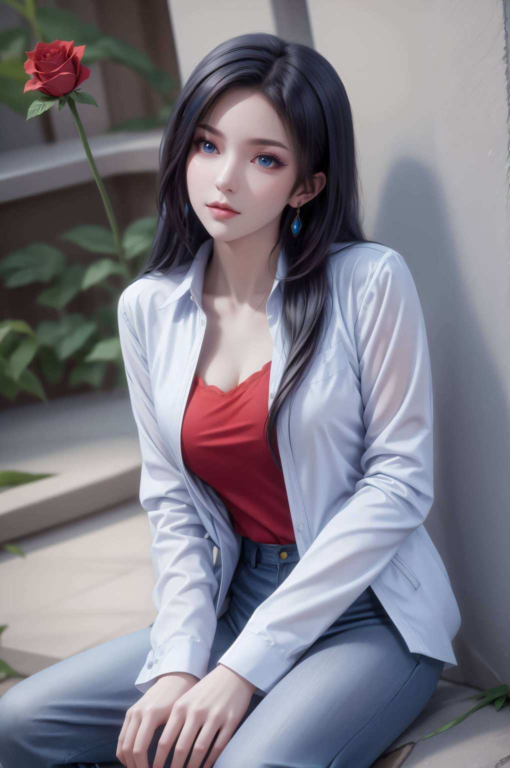 雀影如梦女神美女映眼中