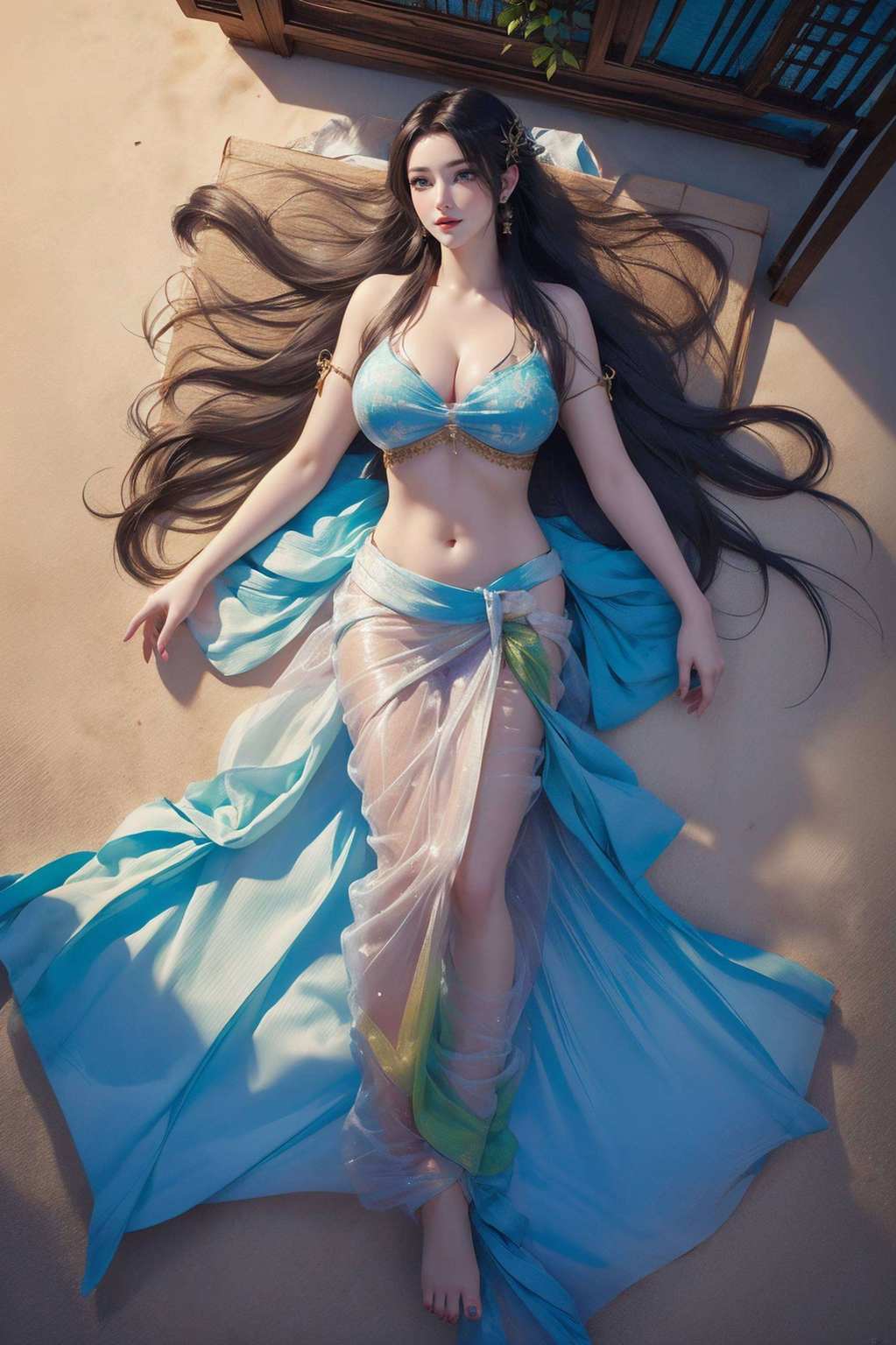 带你领略别样的视觉奇幻婚纱披身