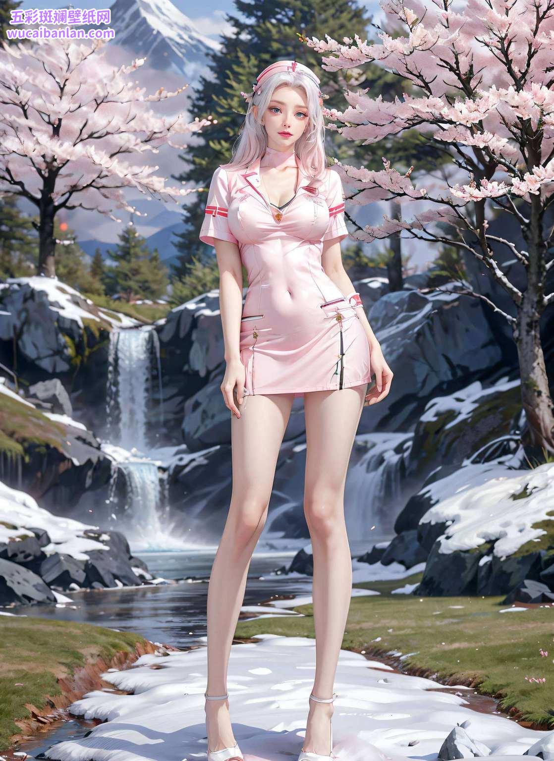 韩月女神的颜容绝美动漫女神们也不甘示弱