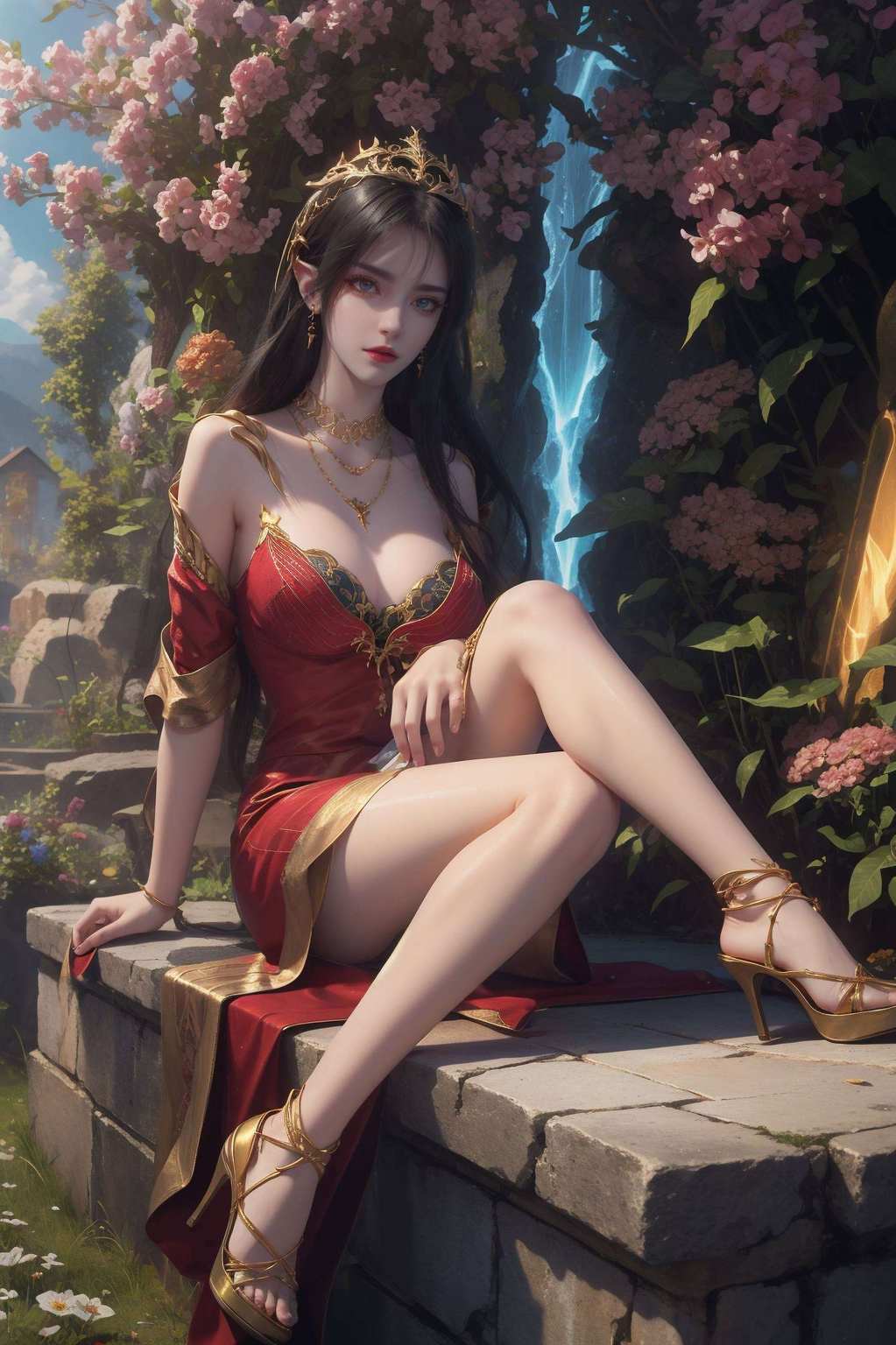 亦是七彩吞天蟒的化身眼神炯炯