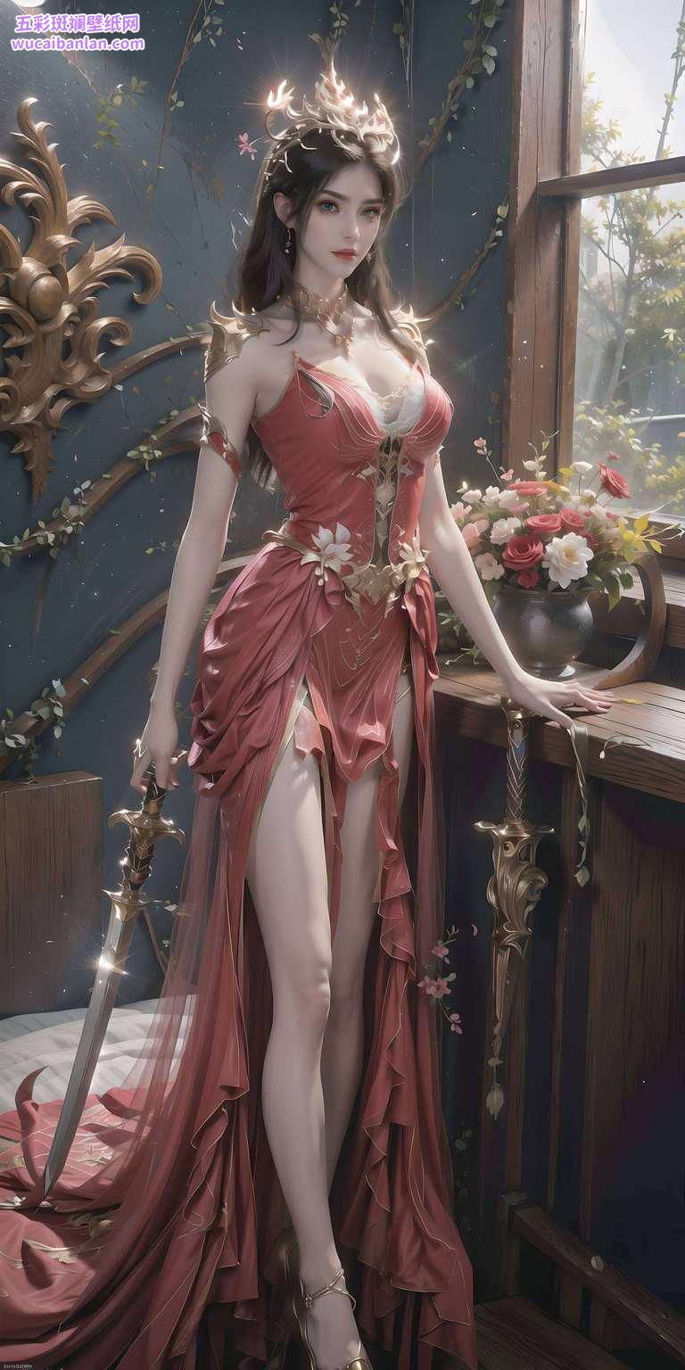 国漫女神风华尽显手机壁纸间