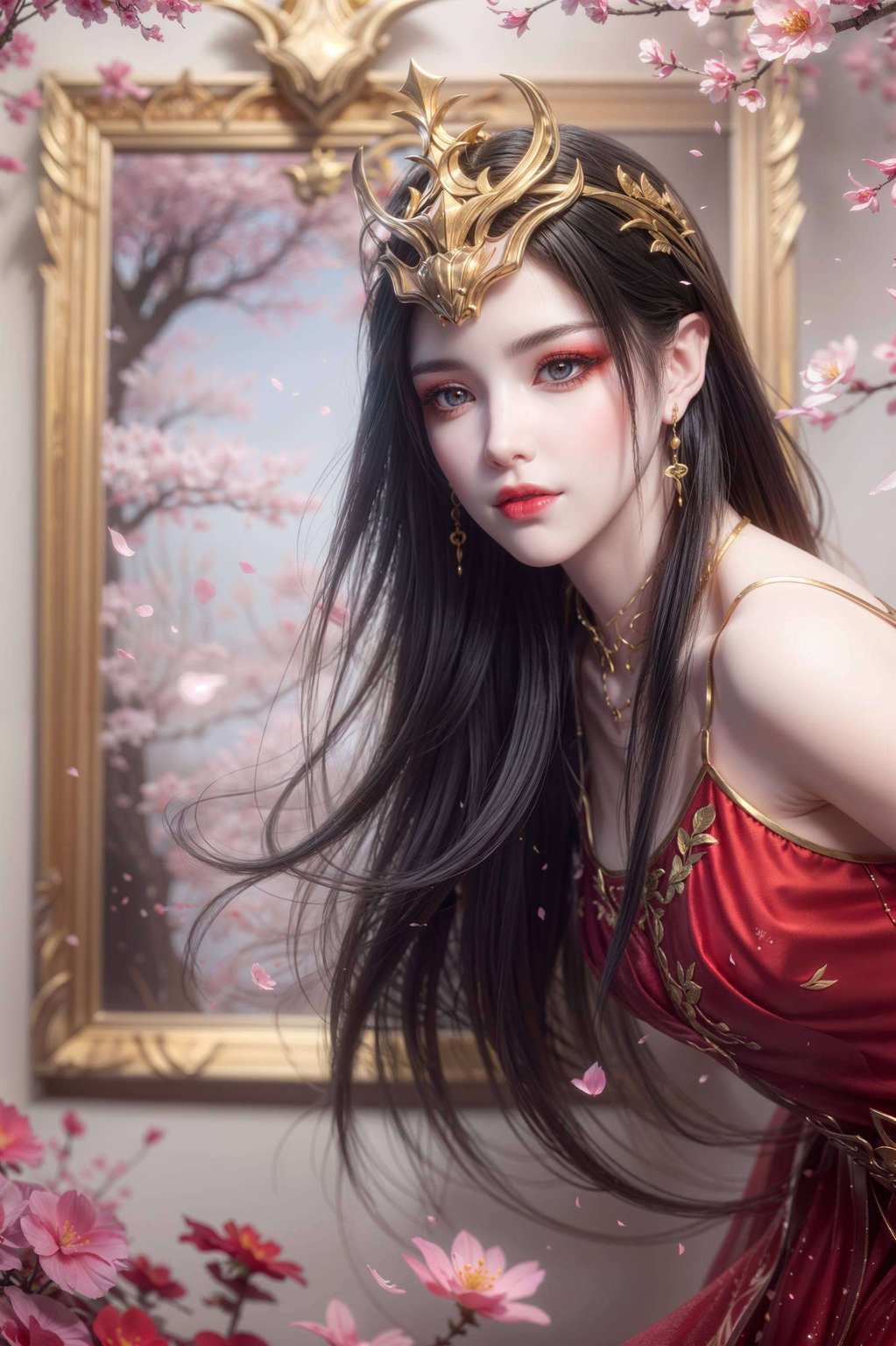 她的美图壁纸简直让人眼前一亮！彩鳞闪耀、七彩吞天蟒的霸气谁让美杜莎这么吸睛呢！