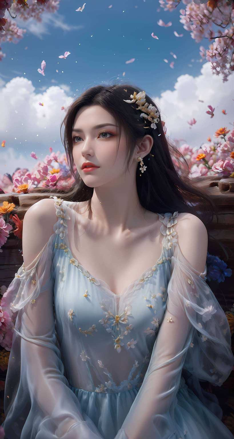整个画面就像是活了过来眼神犀利