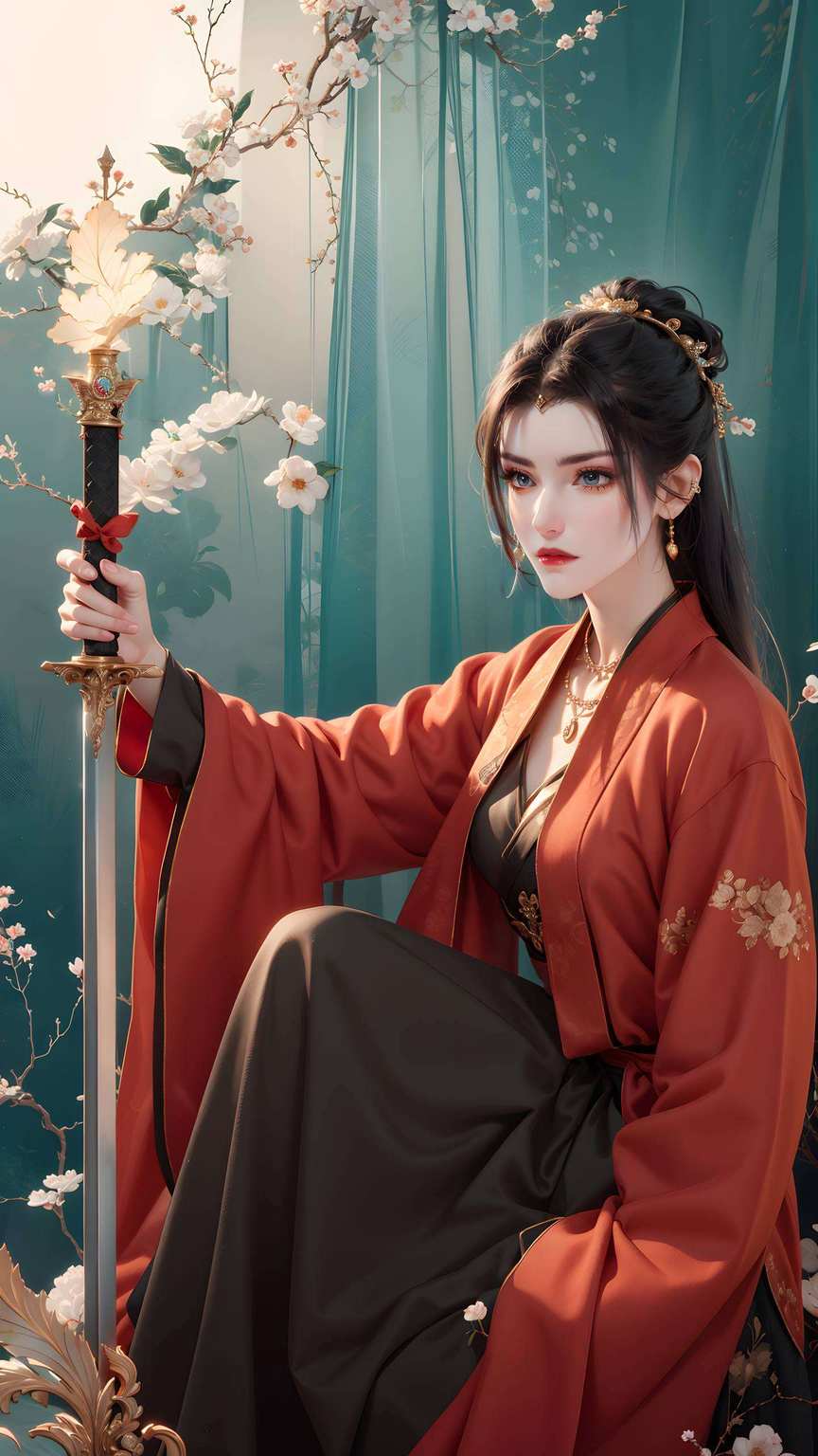 简直美得让人心跳加速！美杜莎女王大人瞧瞧这美杜莎斗破苍穹壁纸