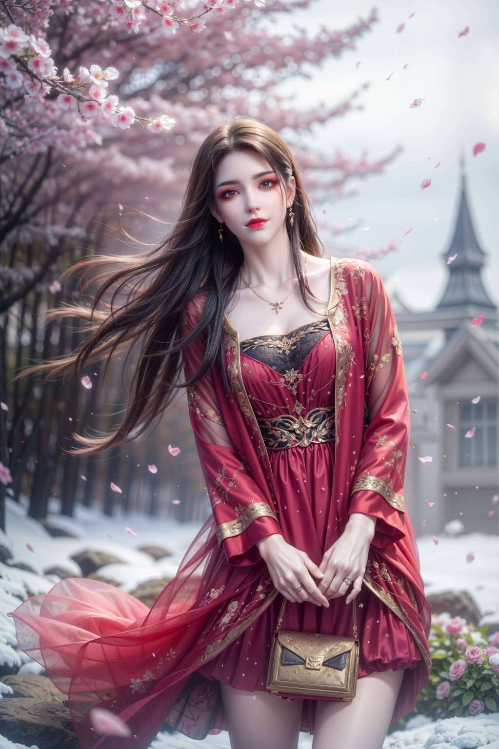 令人感叹人生的奇幻与瑰丽美杜莎的蛇身与彩鳞壁纸相映成趣