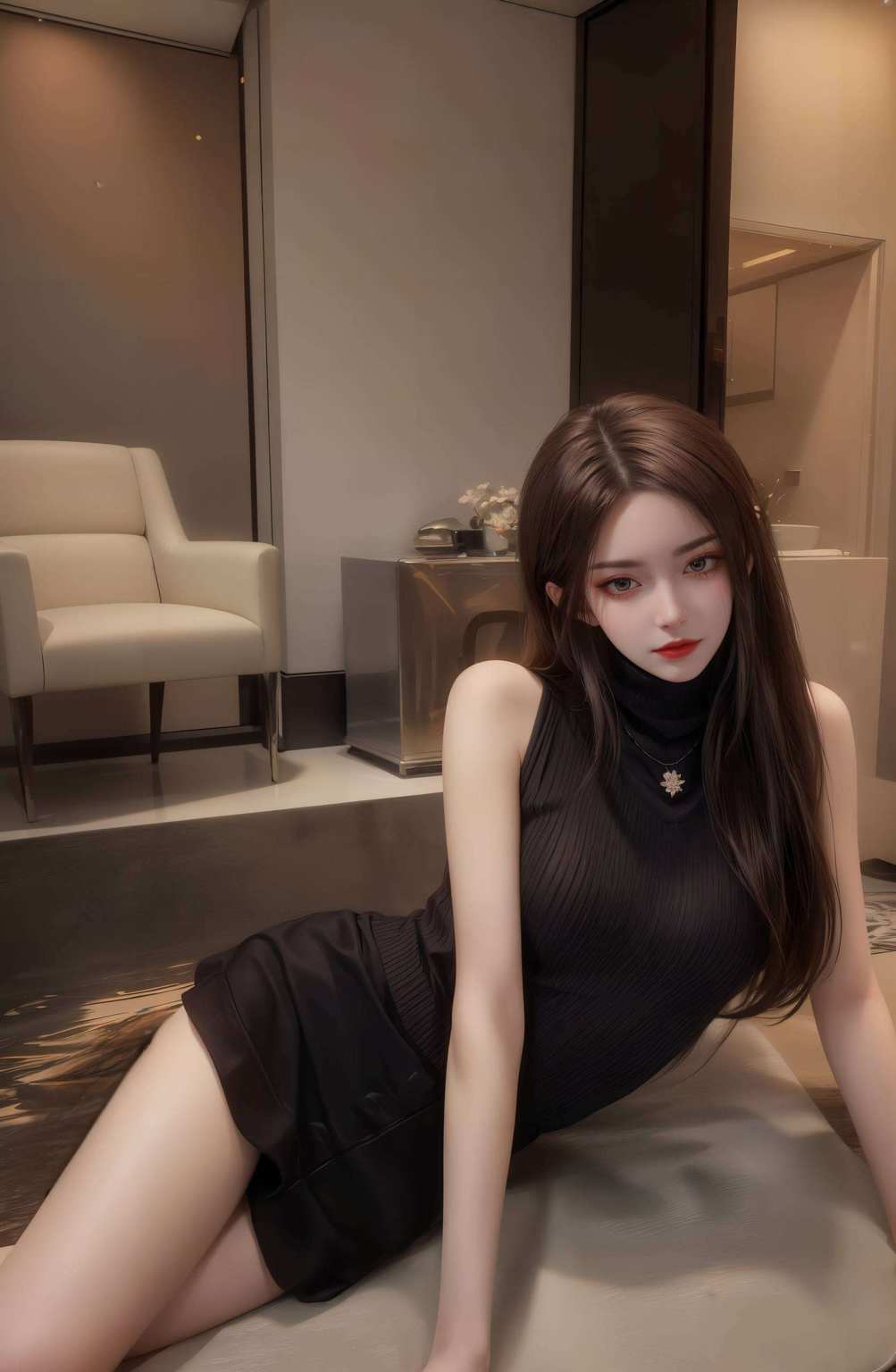 那眼神犀利得能穿透你的心蛇也能是国漫美女！哈哈