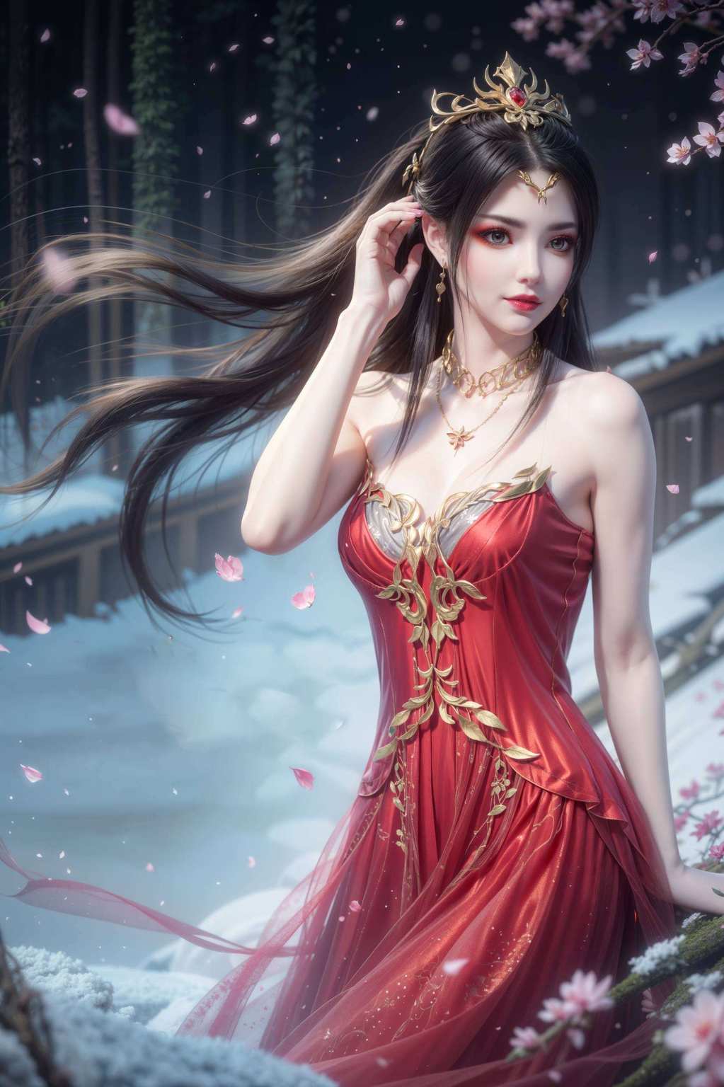 4K高清壁纸她是国漫中的女神