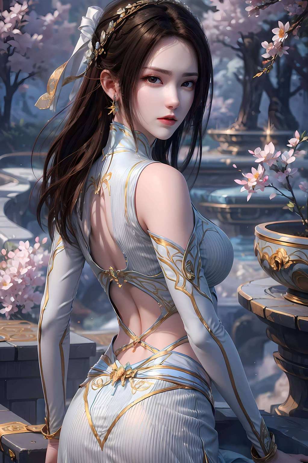 给你的平板添一抹玄幻色彩吧！快来收藏这些国漫女神的美照