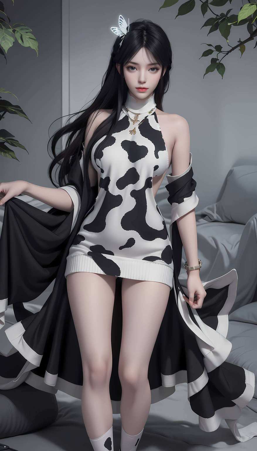 身着一袭华丽的古族服饰还是追求玄幻风格的同学们