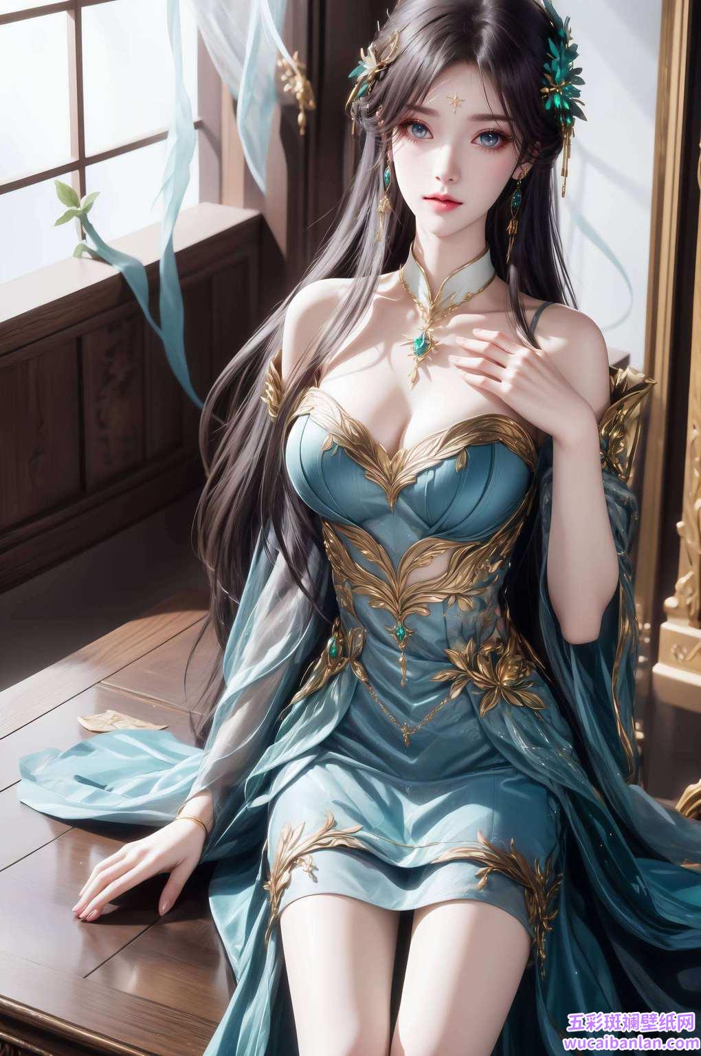她的官方壁纸每一张都如诗如画
