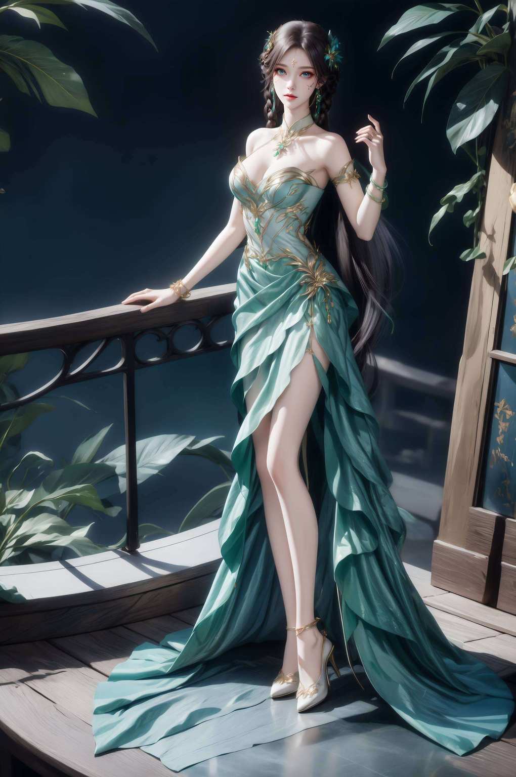 熏儿女神的壁纸不仅是古族的千金