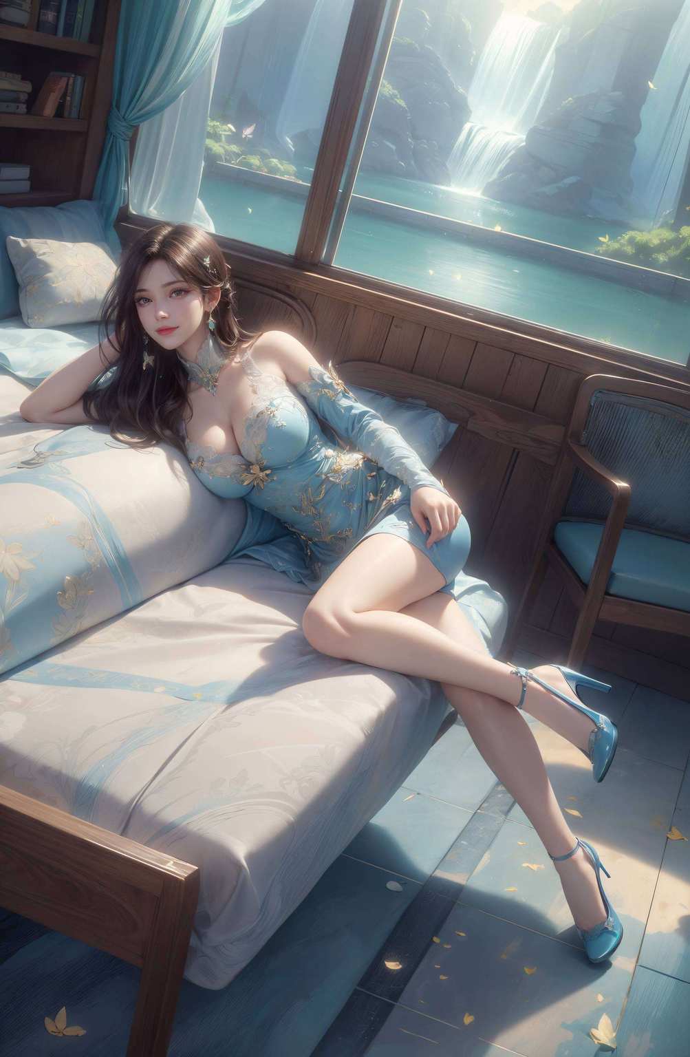 萧薰儿如一抹清新的风都仿佛是在感受人生的短暂与美好
