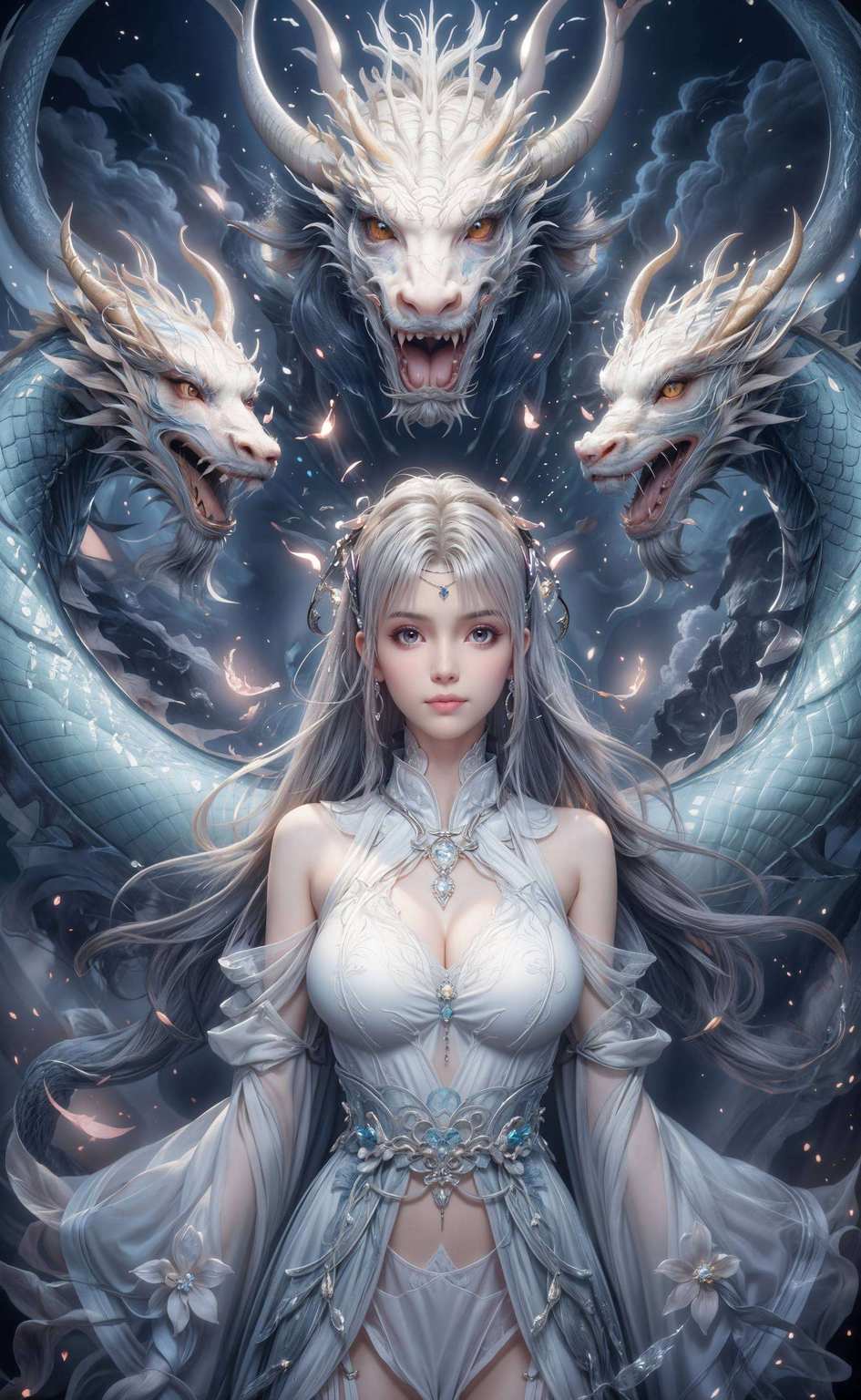 是斗破苍穹中的神秘女神那飘逸的衣袂
