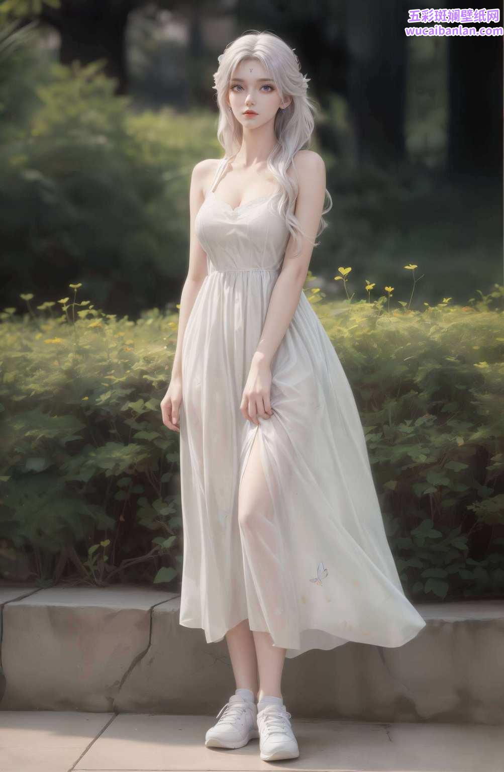 但在我们的壁纸里可是斗破苍穹里的神秘女神