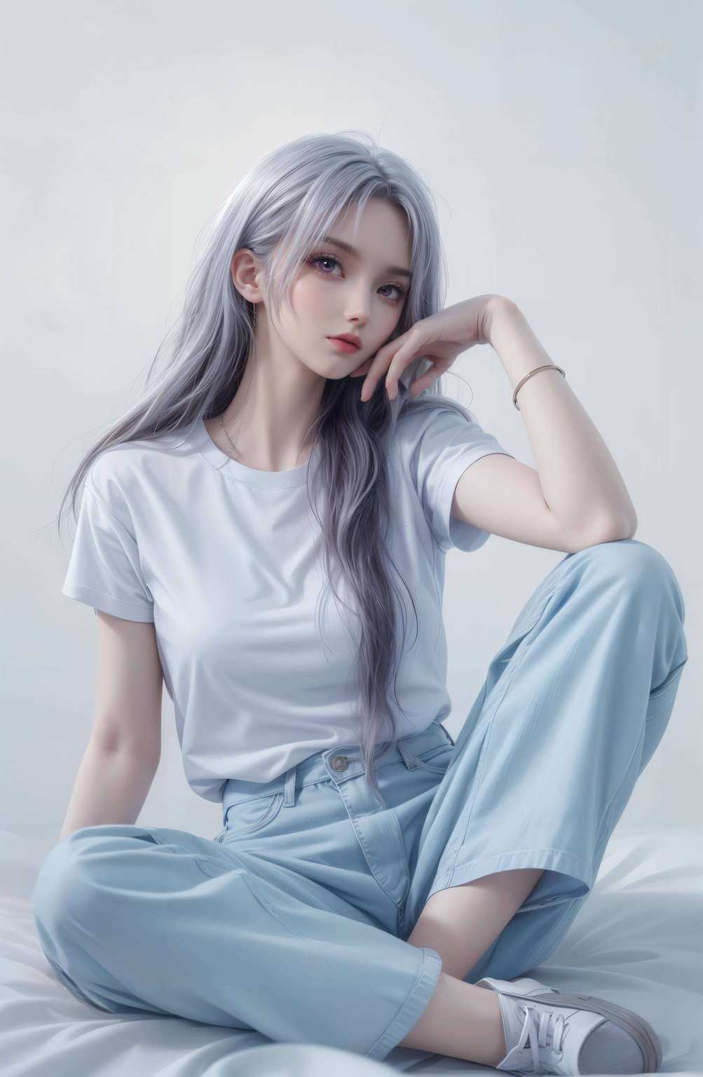 展现着东方玄幻的魅力在这动漫壁纸的画卷中