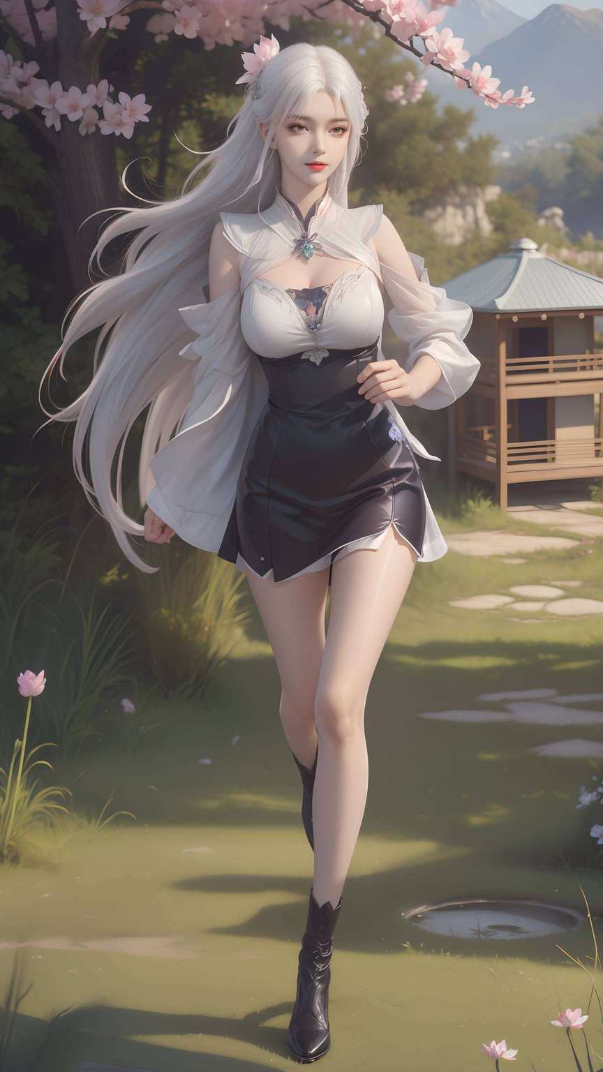 神秘莫测面纱遮面