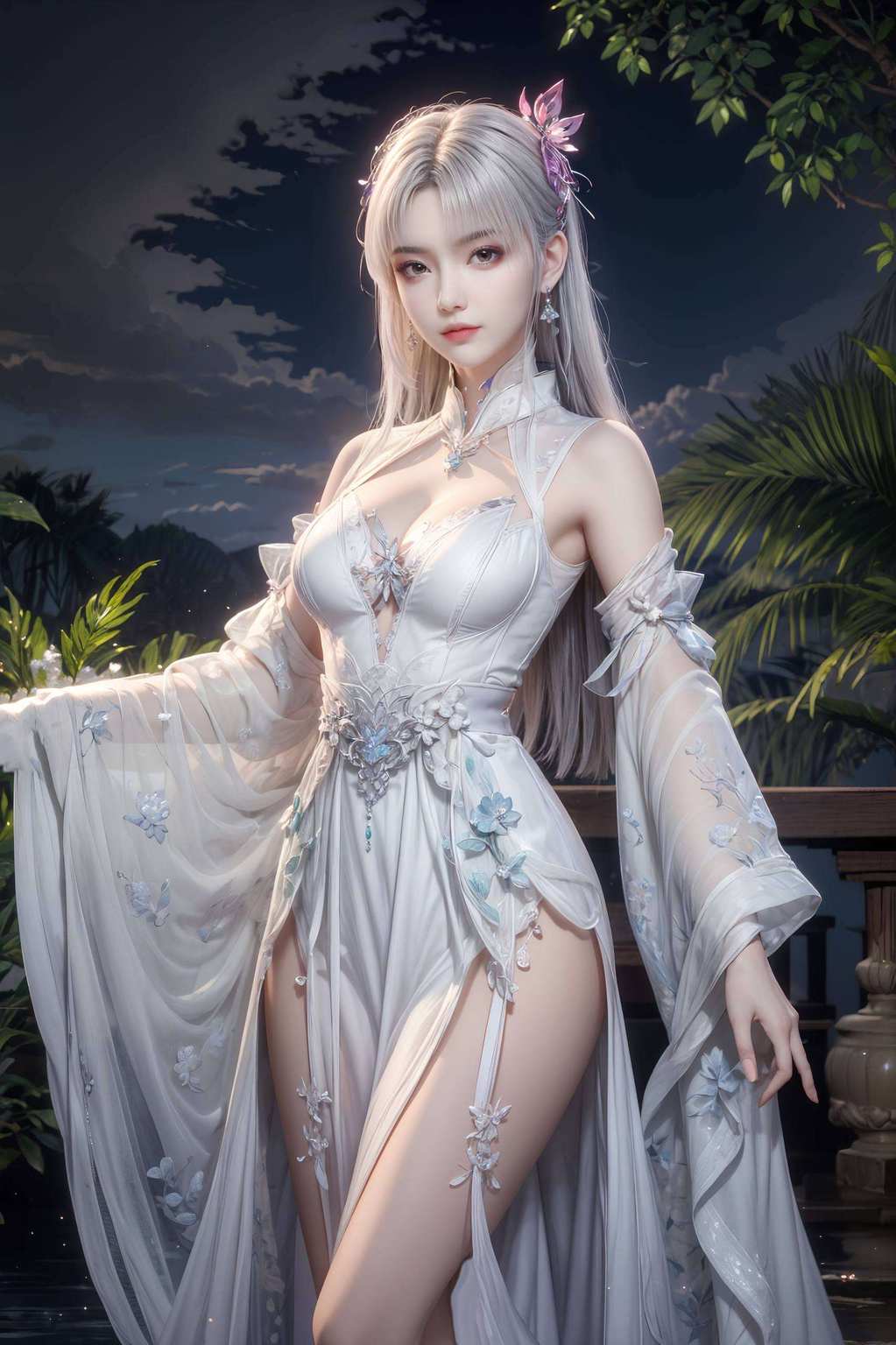气质冷艳如霜雪小医仙