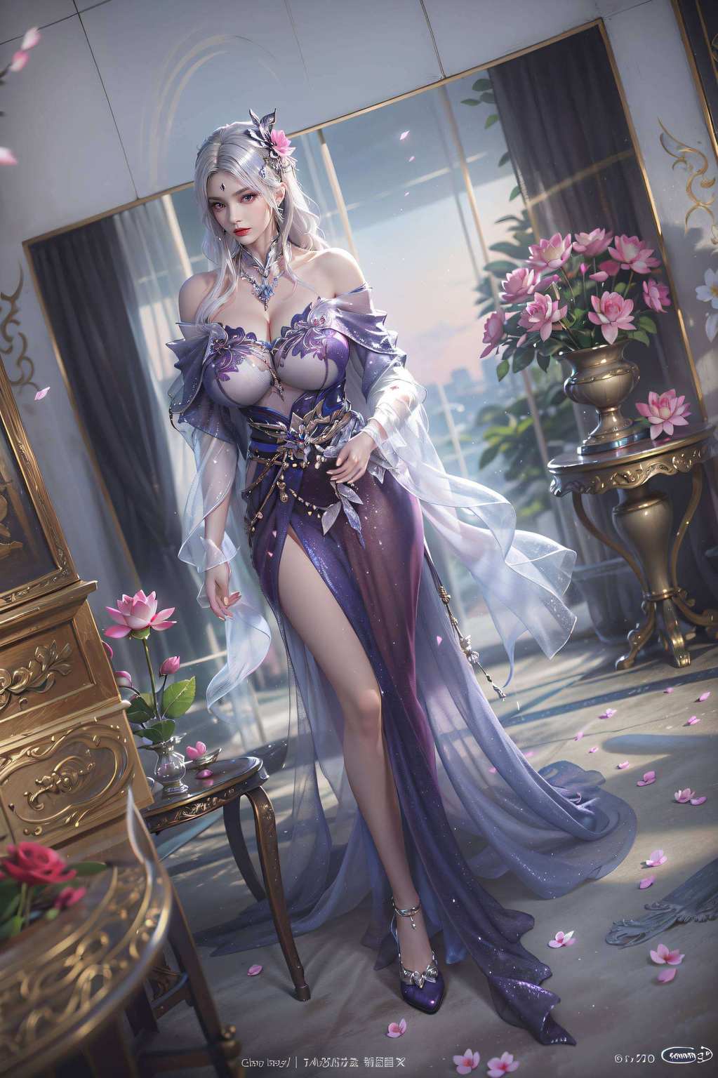 保证你的手机壁纸换不停！玄幻风满满的壁纸那婚纱壁纸高清得能照出你的倒影哦！再来看看斗破苍穹的壁纸