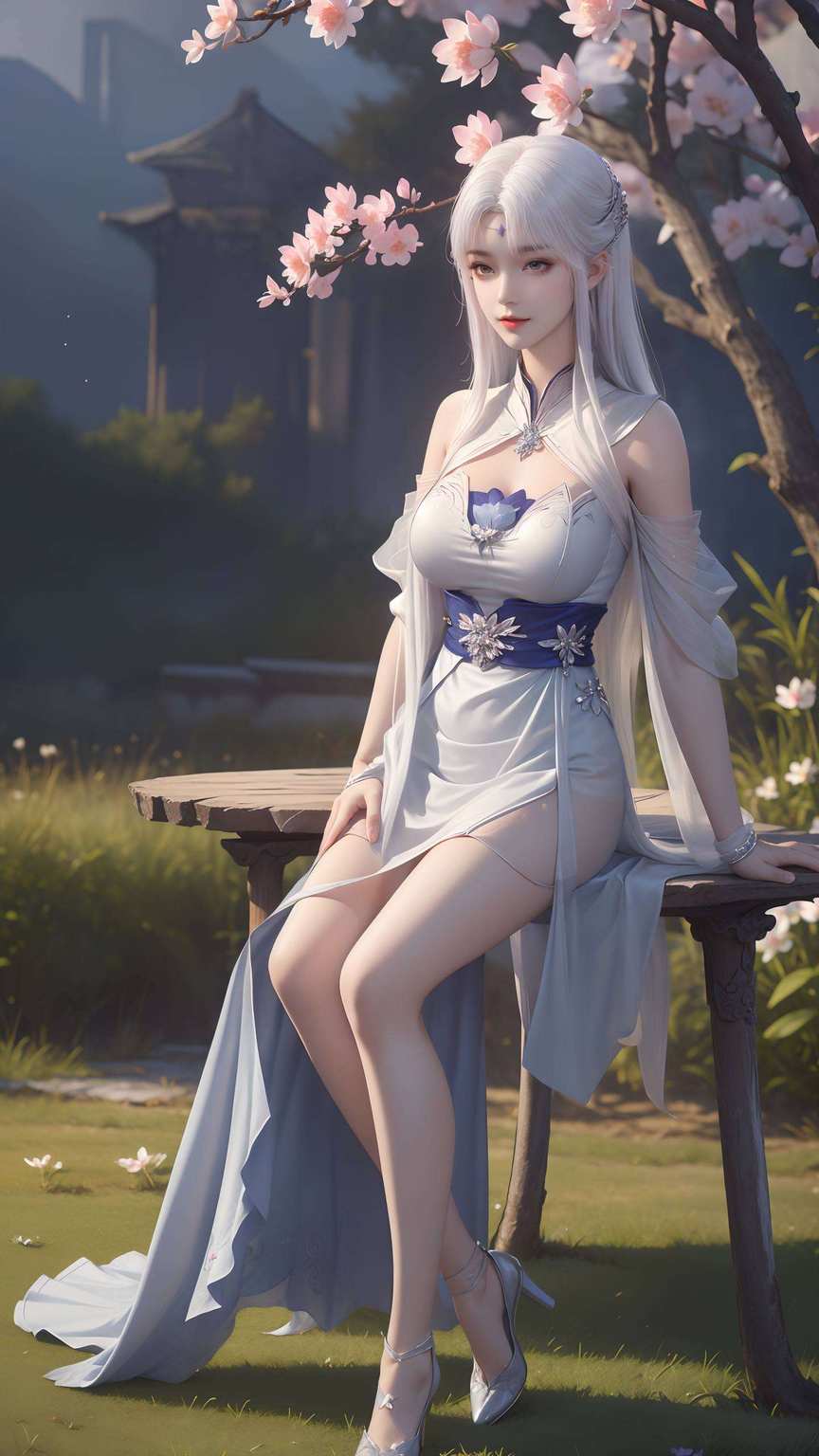 斗破苍穹中的神秘女神高清动态4K壁纸