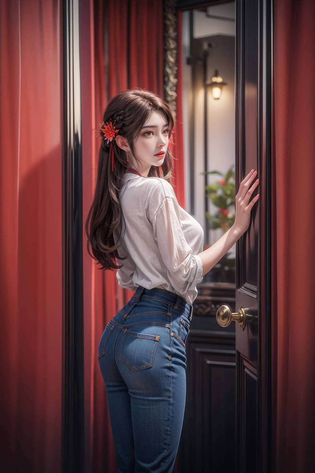 斗破苍穹的小医仙携手美杜莎女王在这绚烂的AIGC免费壁纸合集里