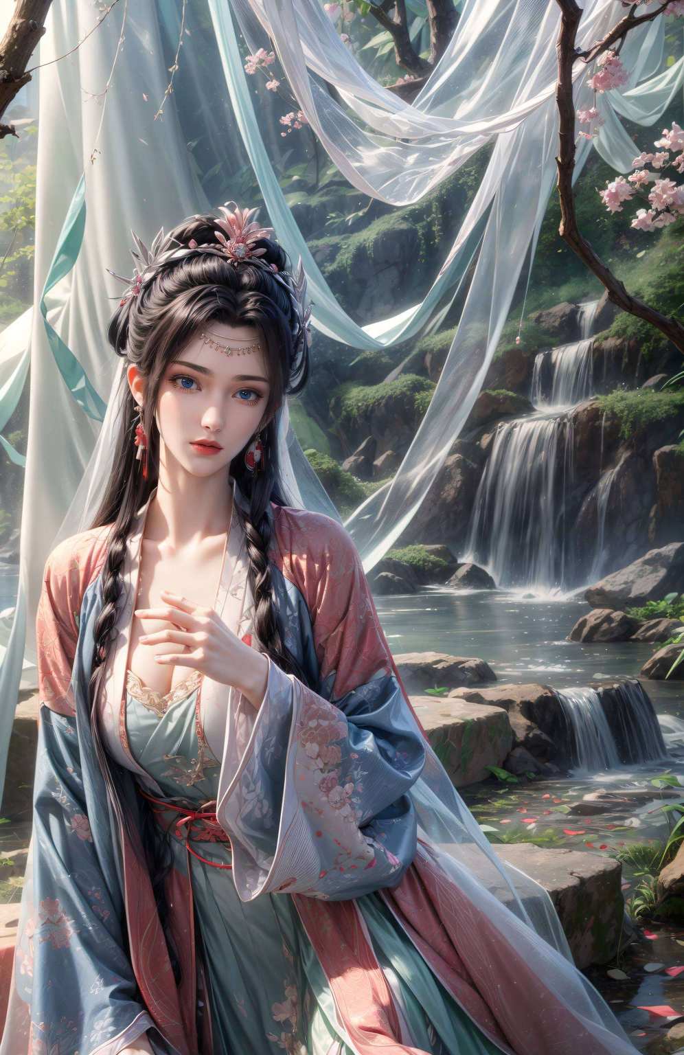 斗破苍穹之美；岚宗风华国漫美女