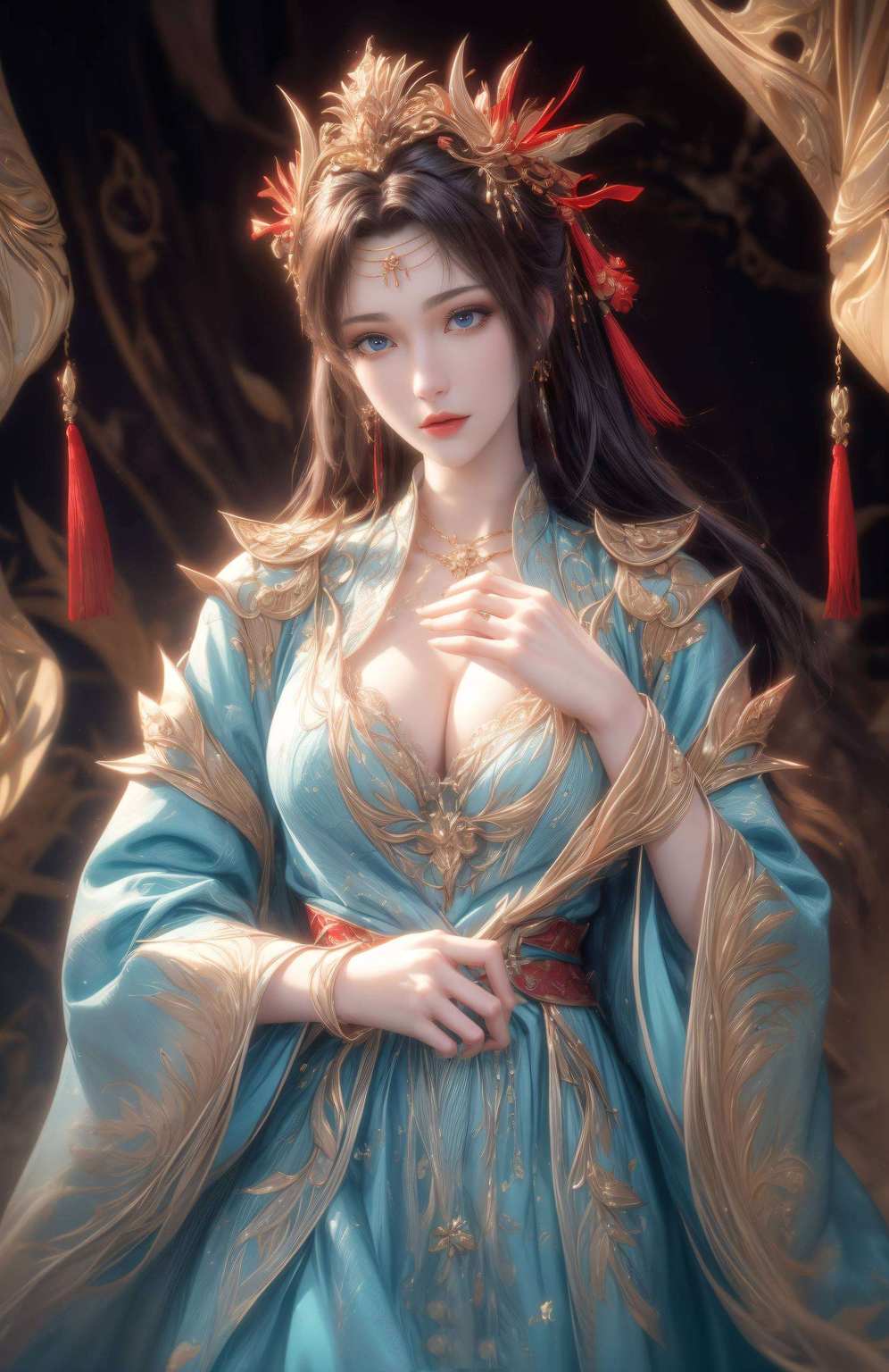 动漫美女们听说这里有一堆免费的国漫壁纸大放送