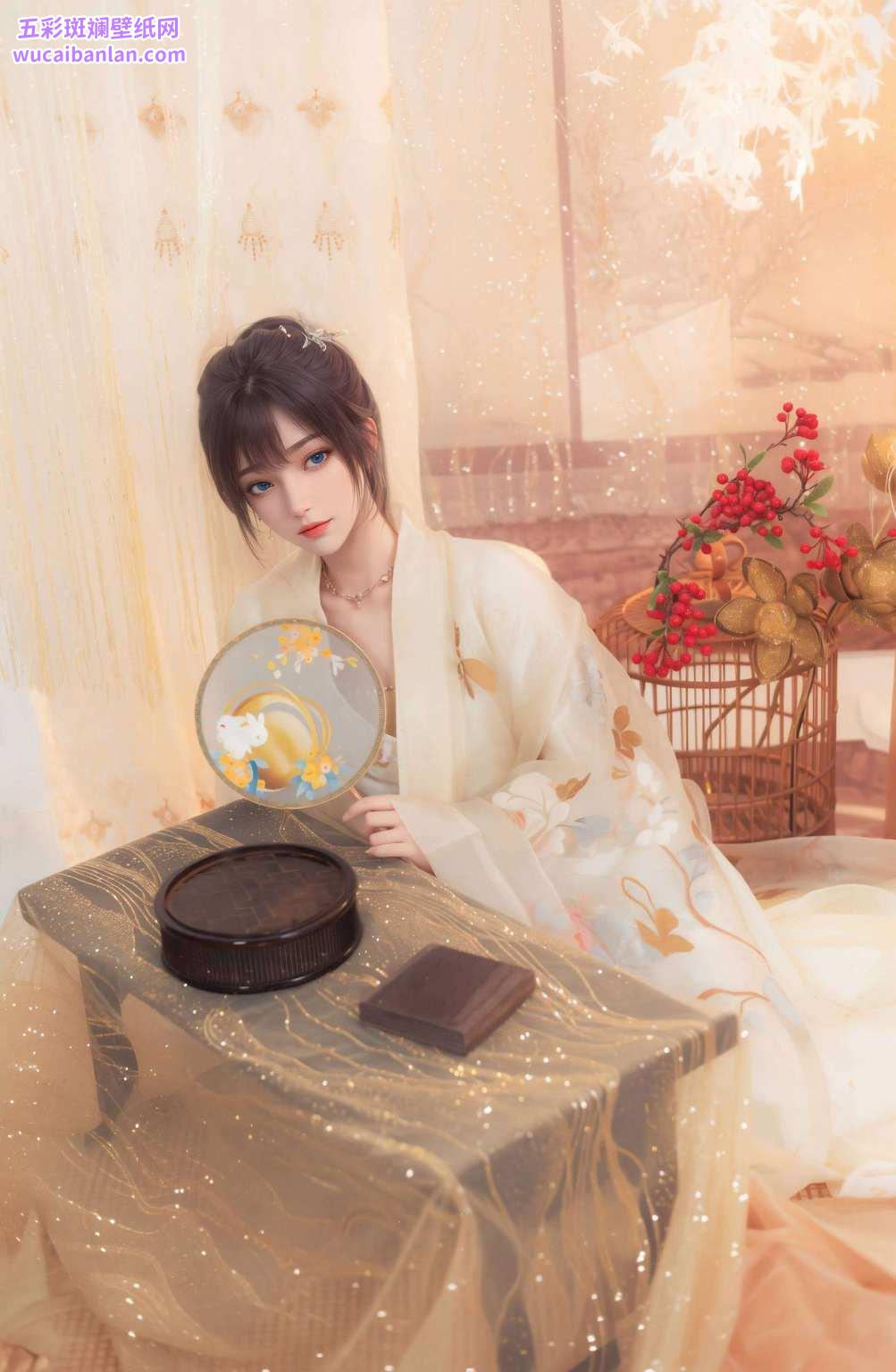 这位国漫界的气质女神保证让你的手机壁纸瞬间玄幻升级