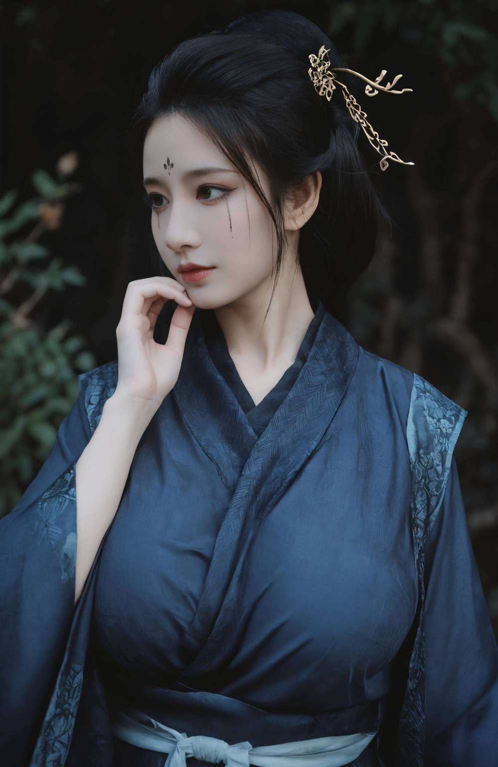 美矣哉！壁上所述悟空旁立