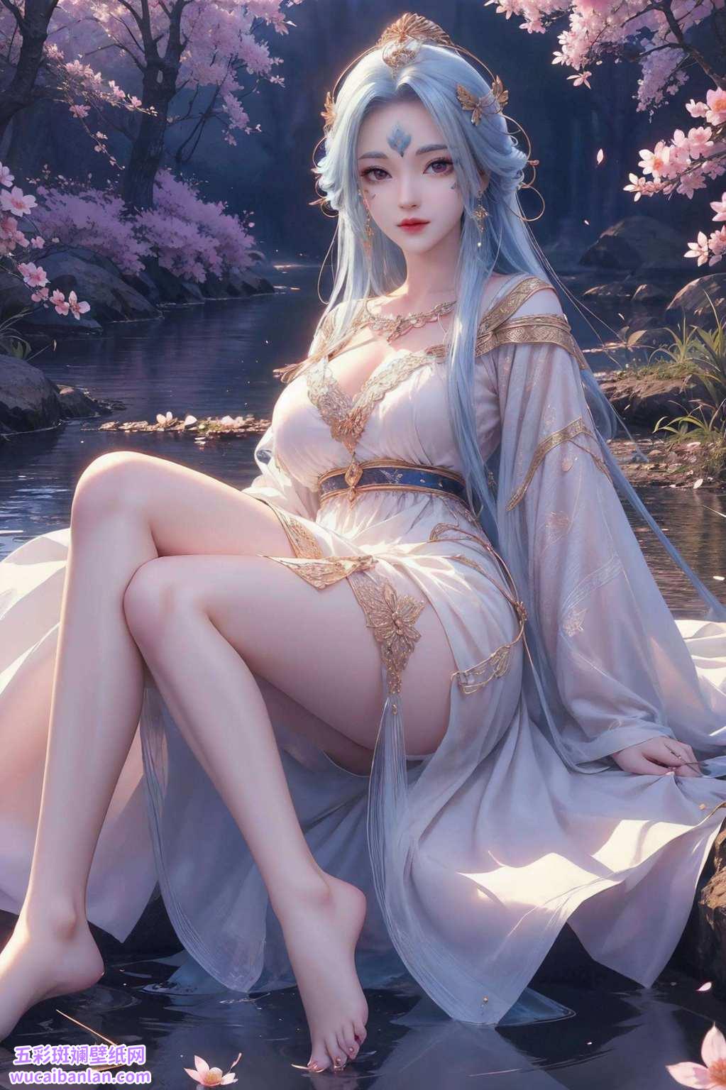 犹如玄幻世界走出的仙子她们灵动飘逸