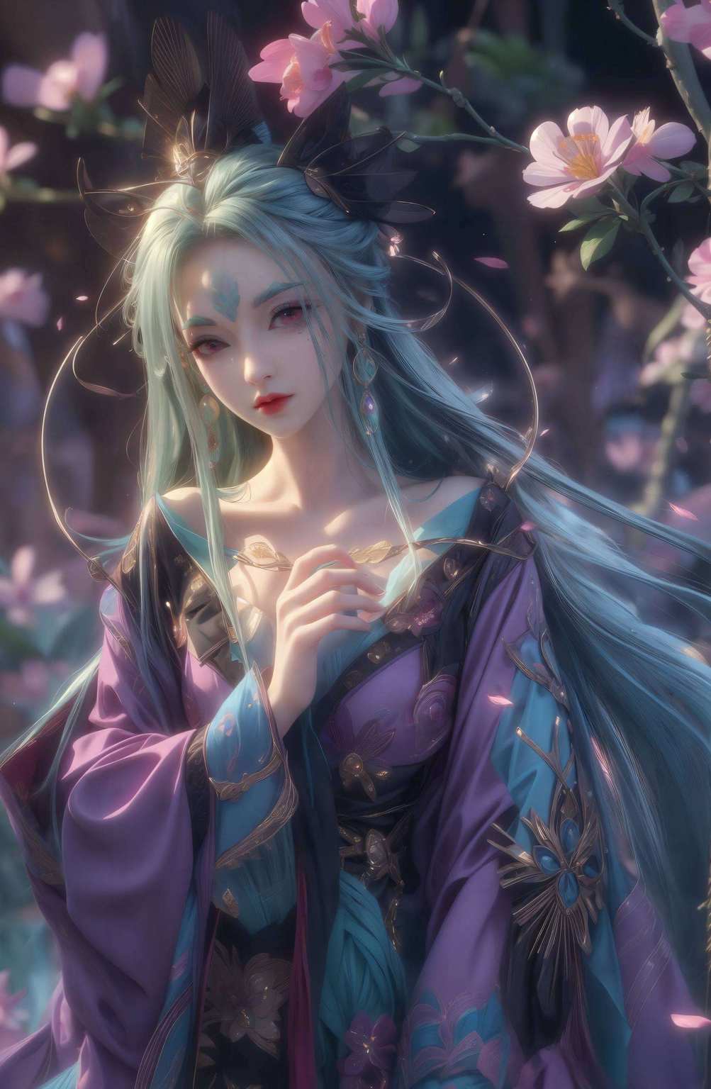 简直让人一见倾心！加上玄幻风格的渲染整个画面都活泼了起来