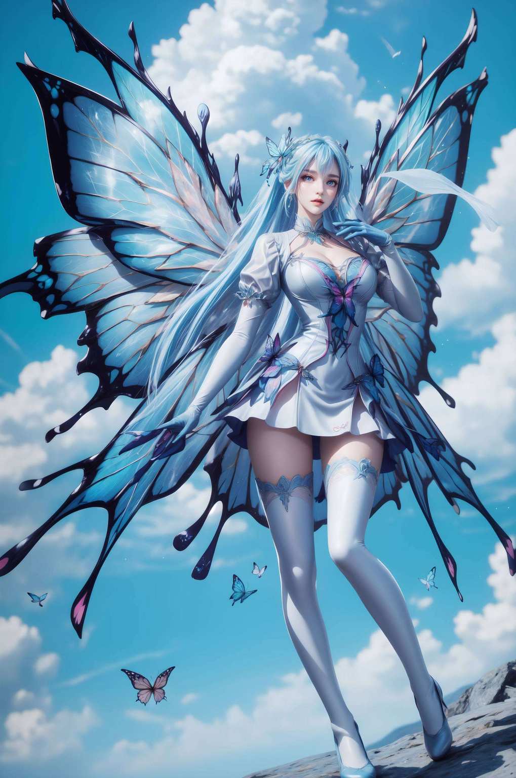 国漫之光如同玄幻世界走出的女神