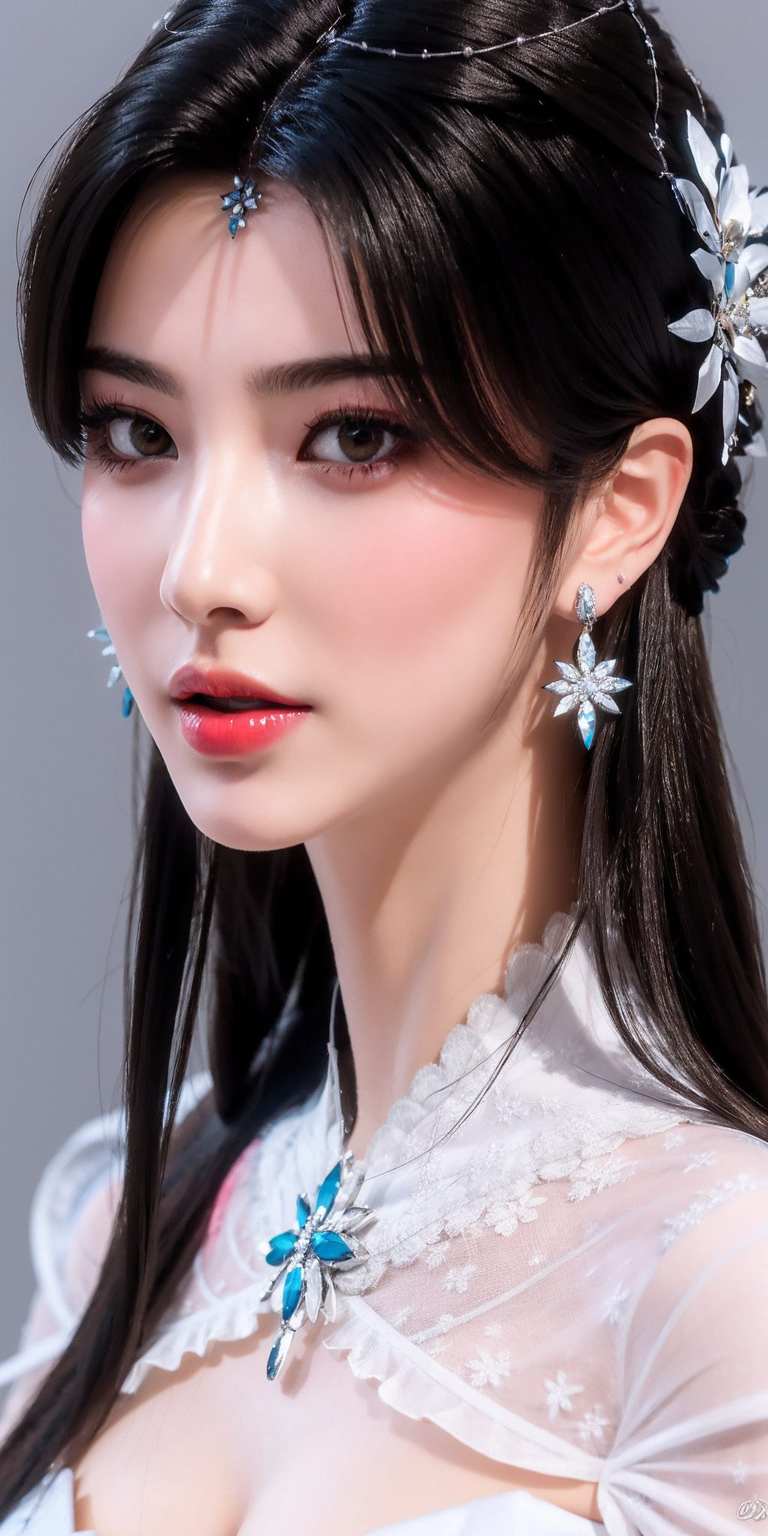 夏倾月一出现就能让人眼前一亮