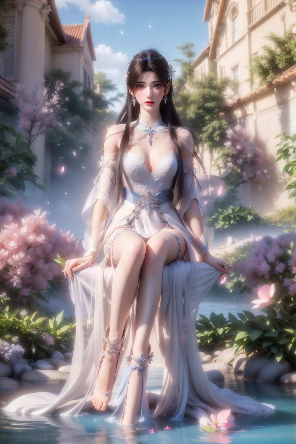 月华如练以其翩翩舞姿