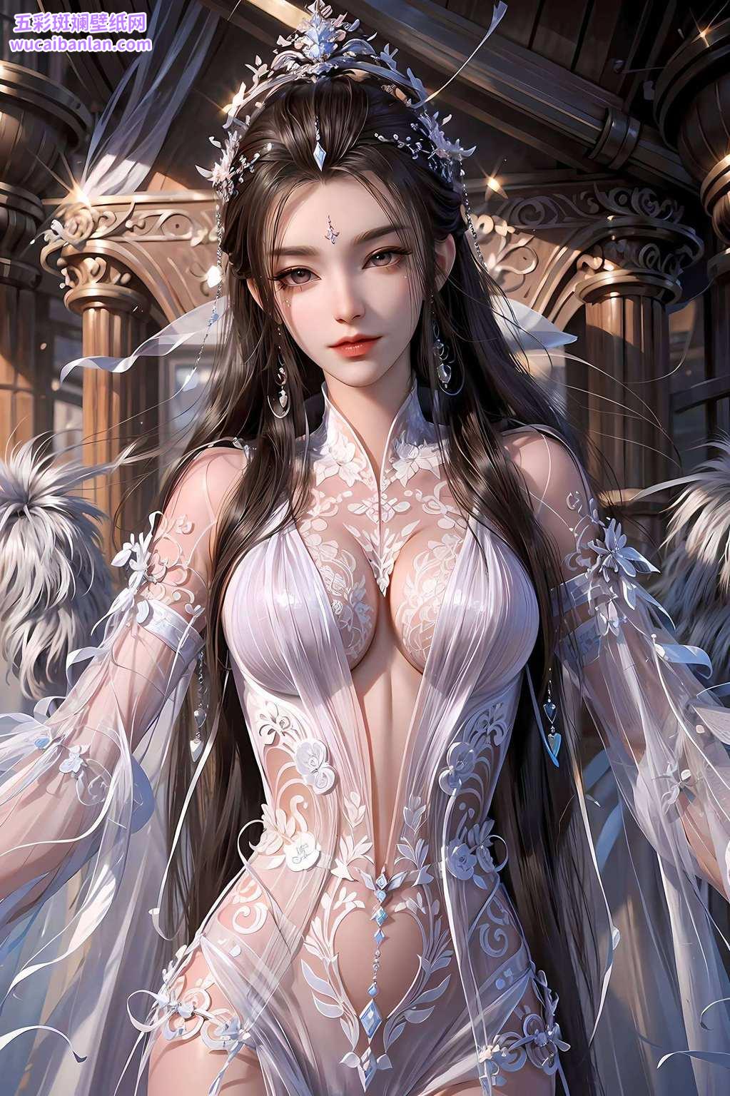 还能让你的手机瞬间变身玄幻世界里的少年白马这位国漫女神不仅美得让人心跳加速