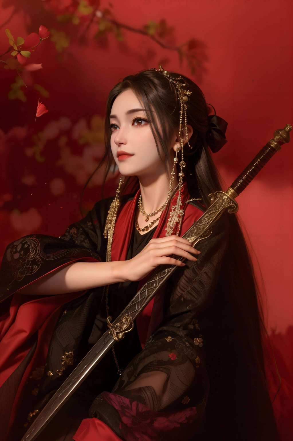 手机上也不赖国漫女神范儿十足