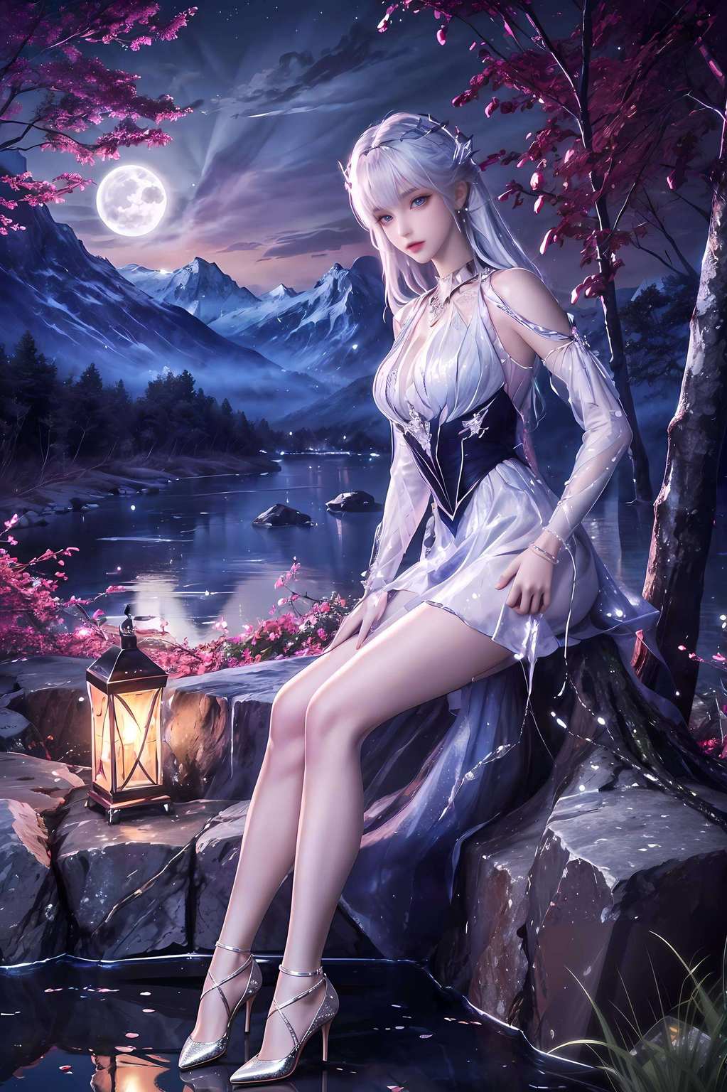 嘻嘻今儿给大家介绍一款神秘兮兮的宝贝——圣采儿黑化动态壁纸！想象一下