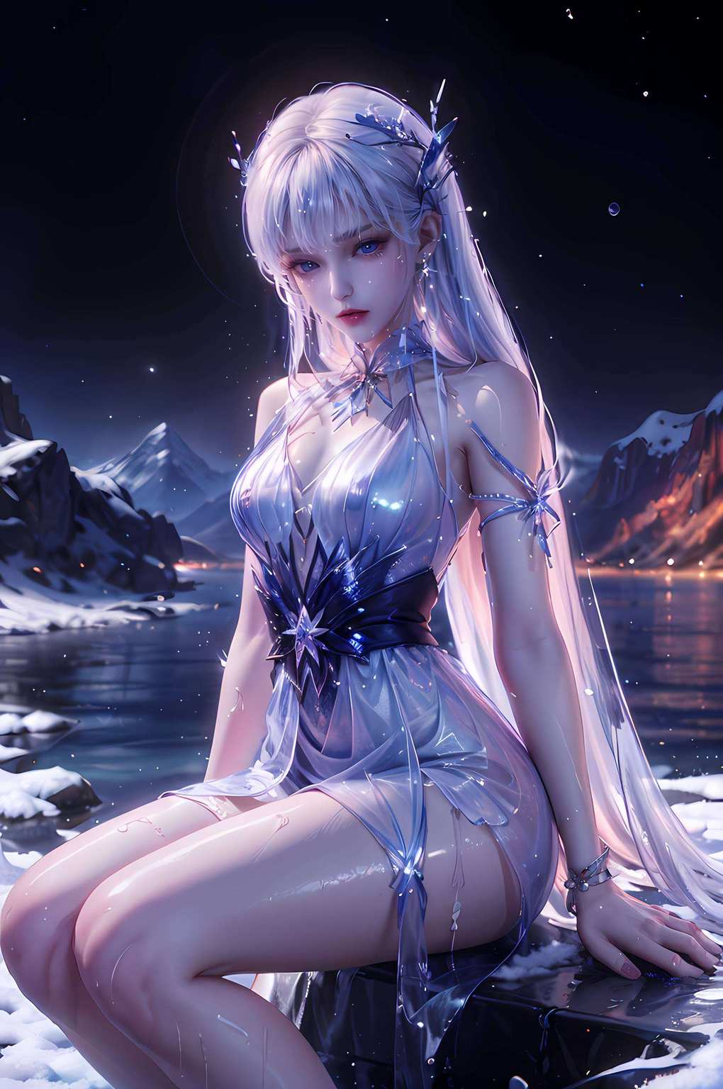 她是《神印王座》中的国漫女神在这绚烂的动漫世界里