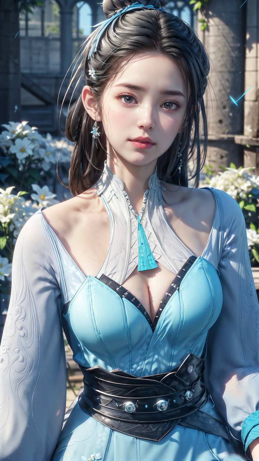 她是那抹最动人的蓝继续在动漫世界里绽放她的光彩