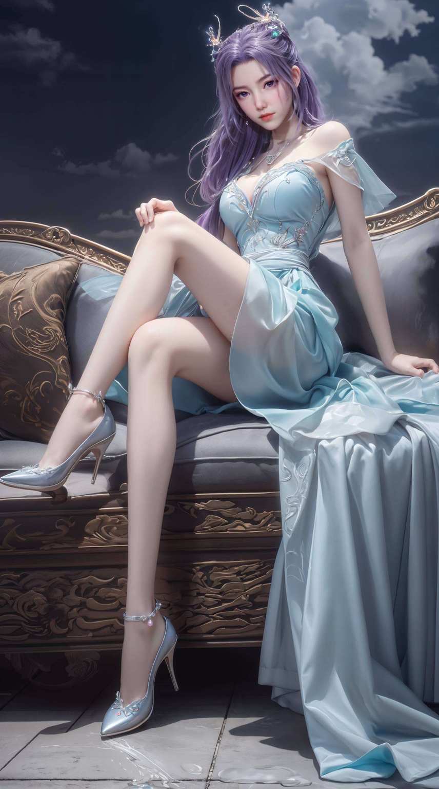 而那些国漫女神们比如我们的国漫美女