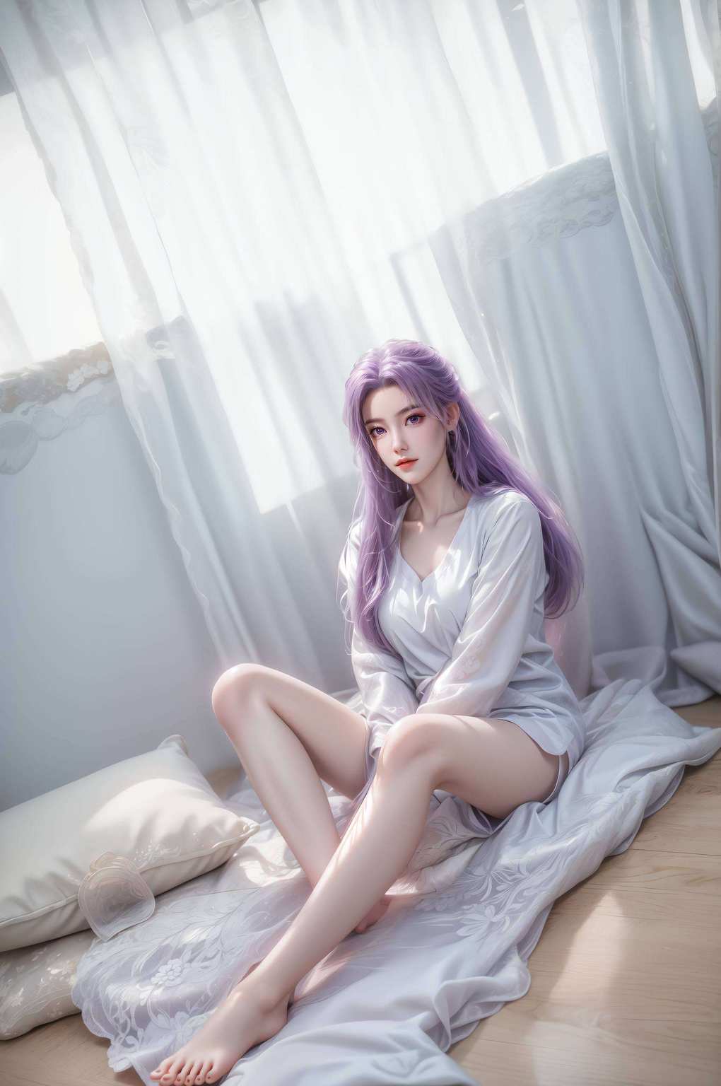 国漫女神与美女们在画中漫步动漫壁纸中的每一帧