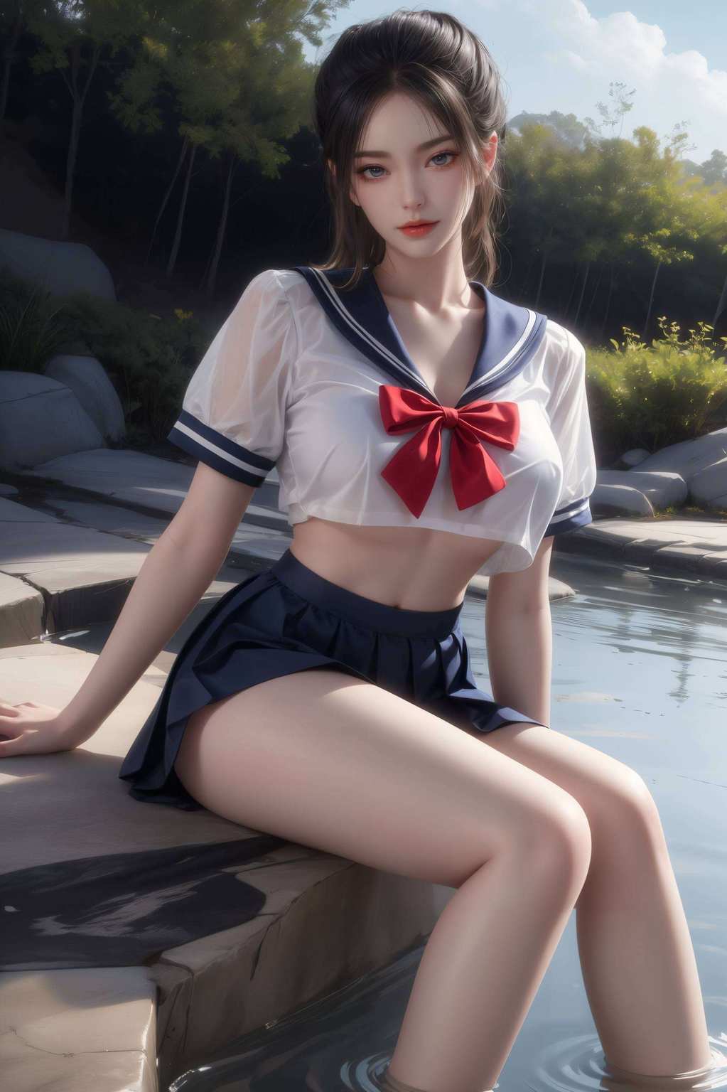 余乃旅游之余国产动漫天行九歌中的一位女神