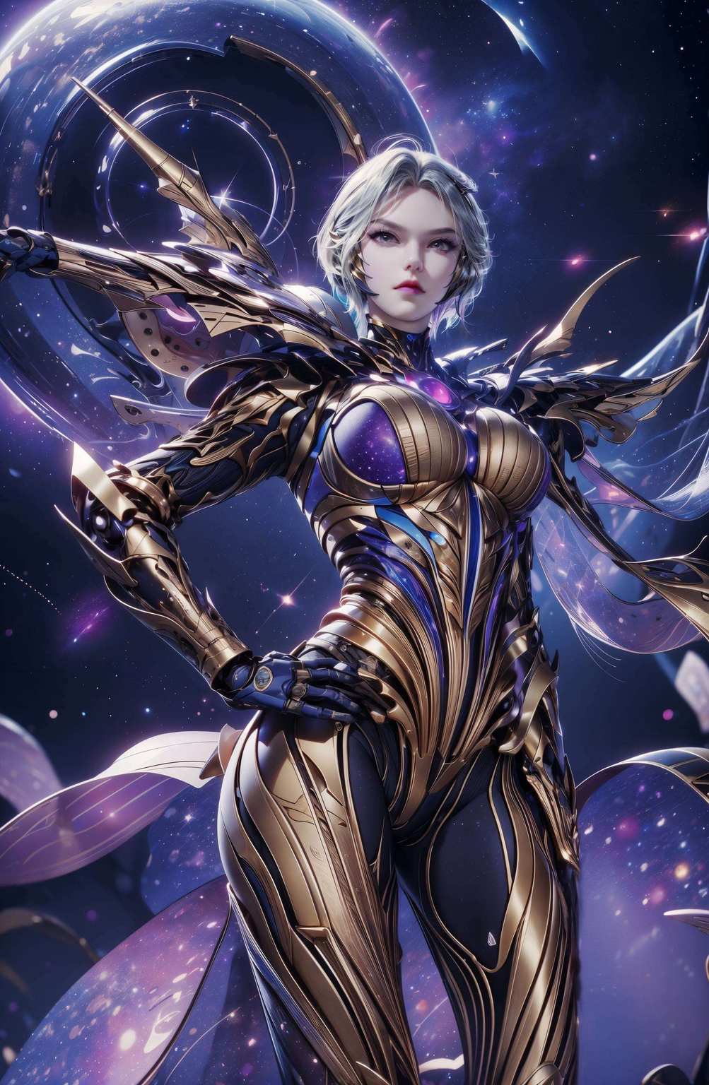 九皇女和吞噬星空的元素完美结合快来感受这梦幻般的国漫美学吧！