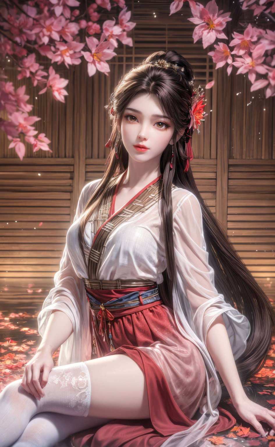 成为了无数粉丝心中的国漫女神更是在电脑与手机上绽放出无尽的魅力