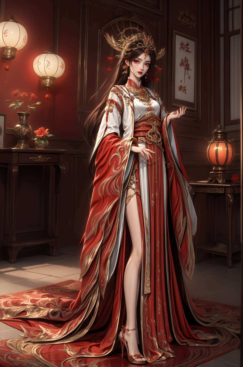 她的眼神里便藏匿着另一个世界的秘密火灵儿翩翩起舞