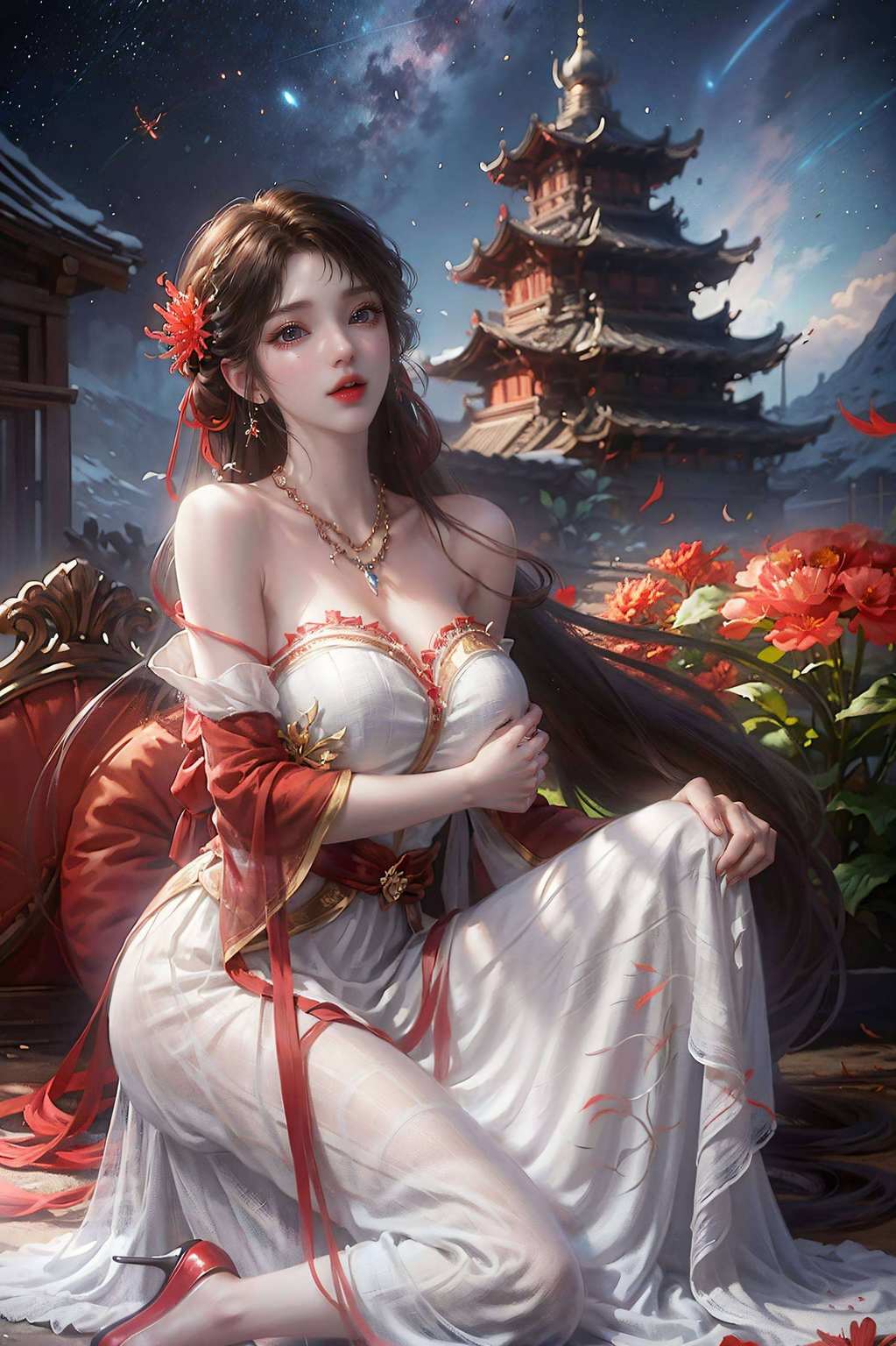 火灵儿以其独特的魅力更是国漫美女的典范