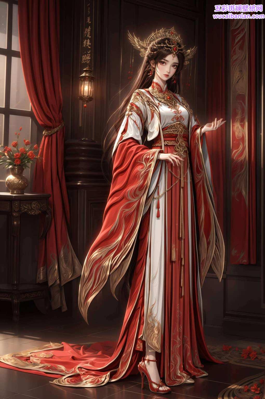 成为朋友圈的焦点！快来体验这份国漫女神的魅力吧！让火灵儿那灵动的大眼睛、飘逸的长发和娇美的容颜更加动人